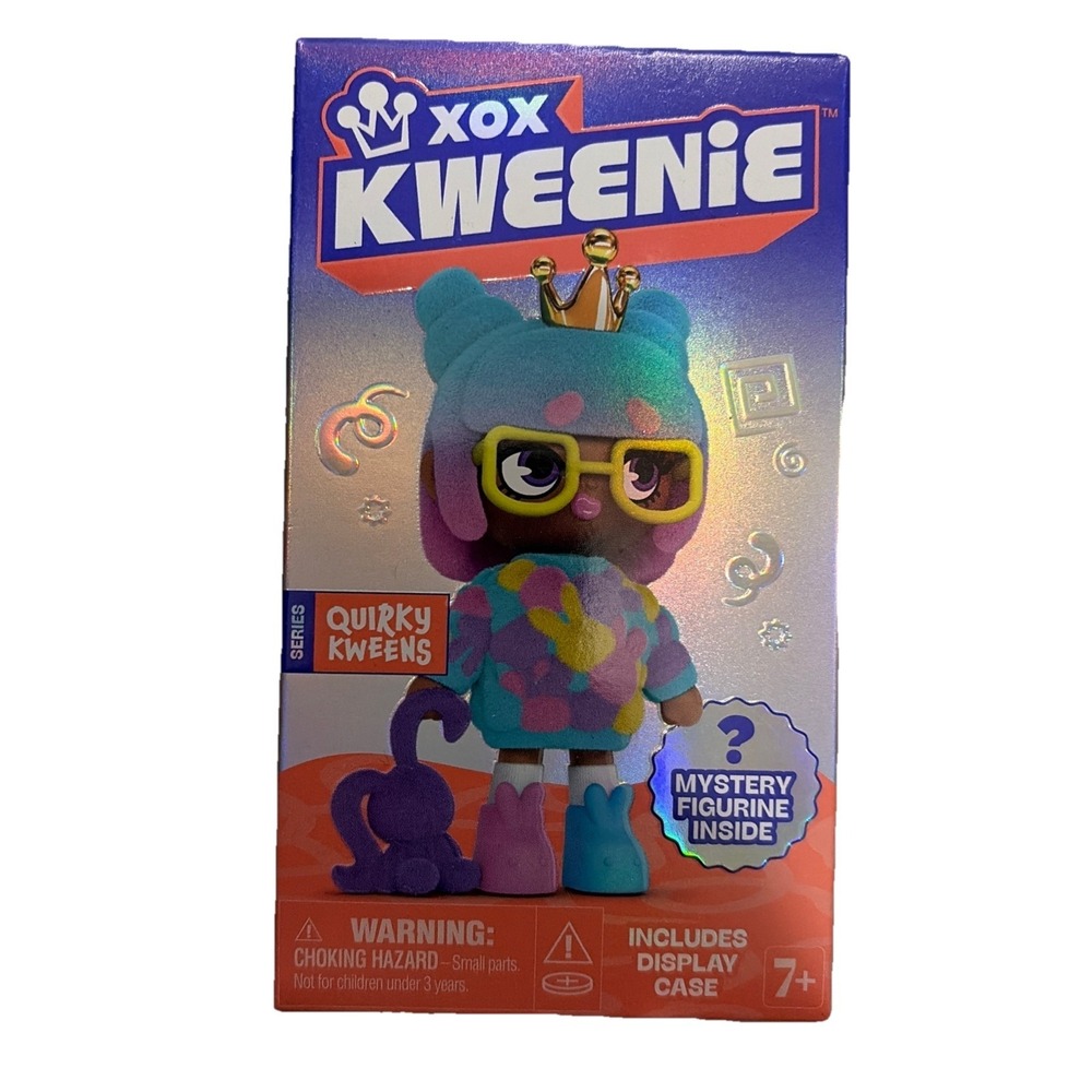 XOX KWEENiE - Series: Quirky Kweens - Mystery Figure - Includes Display Case!